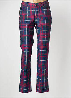 Pantalon slim stretch taille normale rouge STARK femme