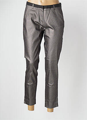 Pantalon 7/8 gris ELORA pour femme