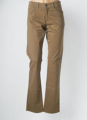 Pantalon slim vert CRN-F3 pour homme