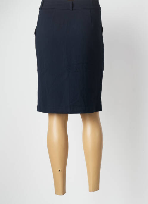 Jupe mi-longue bleu LA PETITE ETOILE pour femme