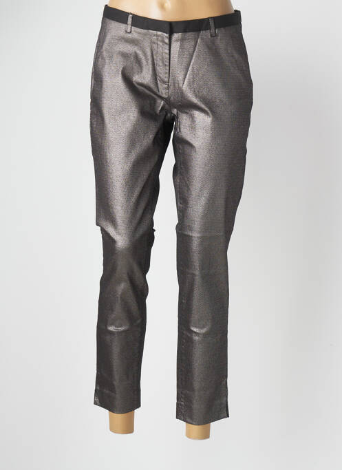 Pantalon 7/8 gris ELORA pour femme