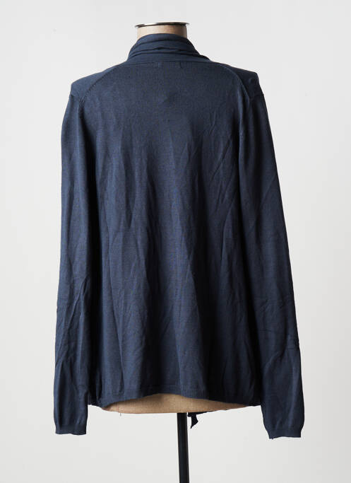 Gilet manches longues bleu TIFFOSI pour femme