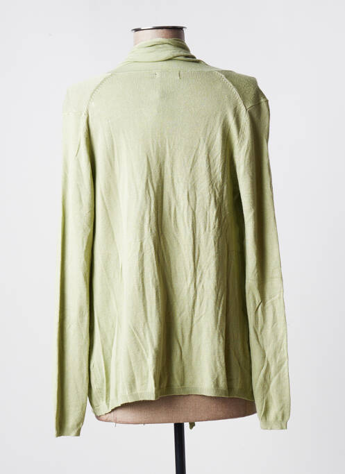 Gilet manches longues vert TIFFOSI pour femme