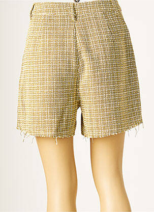 Short taille à pinces taille haute vert TIFFOSI femme