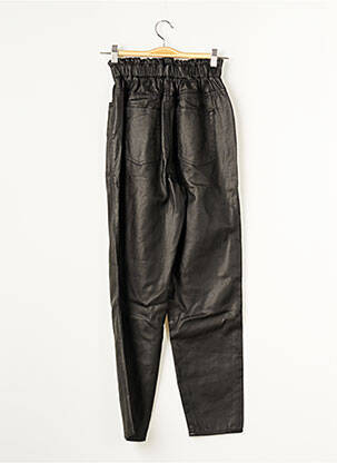 Pantalon droit taille haute taille haute noir TIFFOSI femme