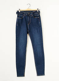 Jeans skinny taille haute taille haute noir TIFFANY & CO femme