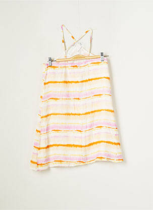 Robe mi-longue sans manche sans manche beige TIFFOSI fille