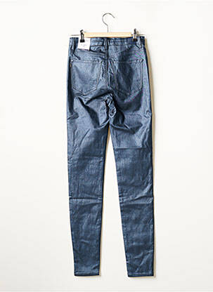 Pantalon slim taille haute taille ajustable bleu TIFFOSI fille