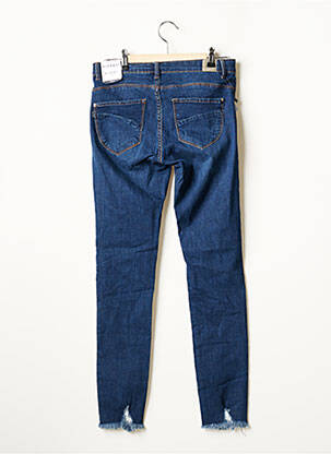 Jeans skinny stretch taille ajustable bleu TIFFOSI fille