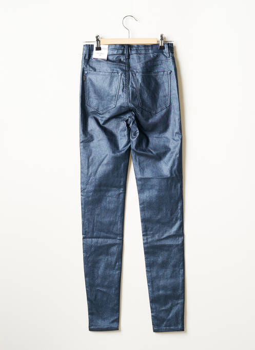 Pantalon slim stretch taille ajustable bleu TIFFOSI fille