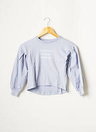 T-shirt stretch manches longues bleu TIFFOSI fille