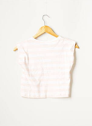 T-shirt stretch manches courtes rose TIFFOSI fille