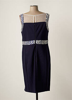 Robe mi-longue sans manche sans manche bleu ANNE FONTAINE femme