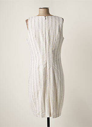 Robe mi-longue sans manche sans manche beige ANNE FONTAINE femme