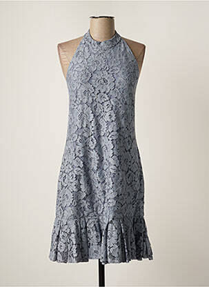 Robe courte sans manche sans manche bleu ANNE FO femme