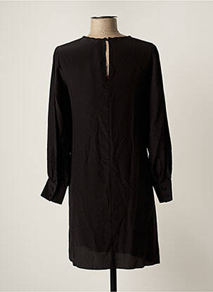 Robe courte manches longues manches longues noir COMPTOIR DES COTONNIERS femme