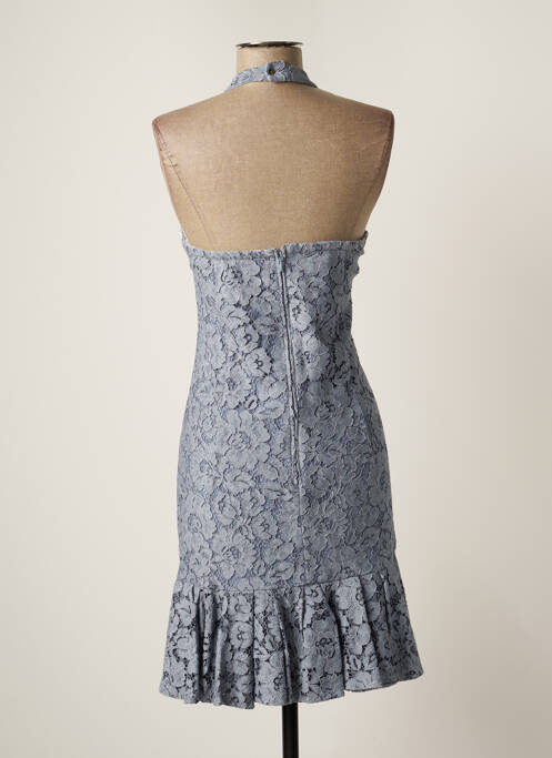 Robe courte bleu ANNE FO pour femme