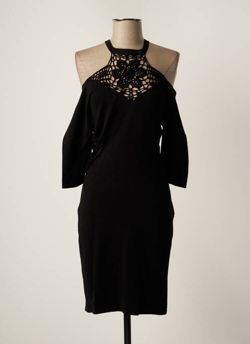 Robe mi-longue noir ANNE FONTAINE pour femme