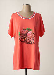 T-shirt orange ELENA MIRO pour femme seconde vue