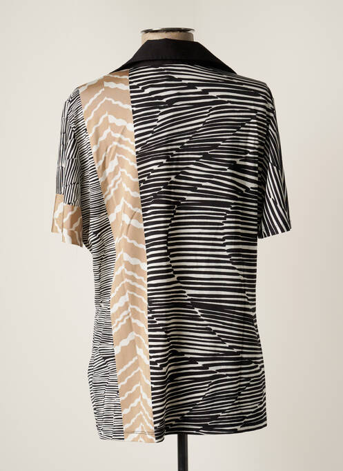 Polo noir ELENA MIRO pour femme