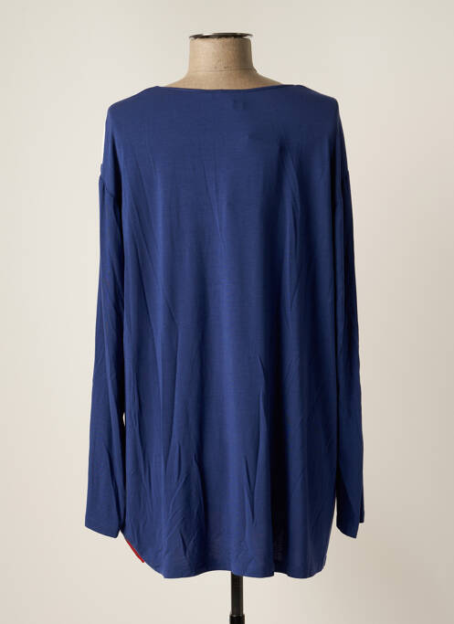 Tunique manches longues bleu ELENA MIRO pour femme