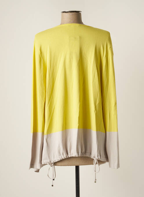 Veste casual jaune ELENA MIRO pour femme