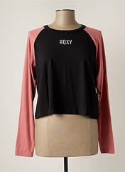 T-shirt noir ROXY pour femme seconde vue
