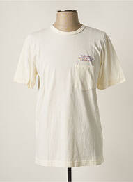 T-shirt coupe droite manches courtes beige LEE homme