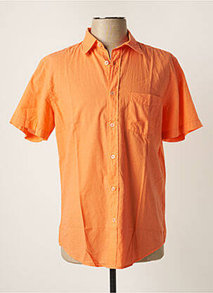 Chemise manches courtes orange STAR CLIPPERS pour homme