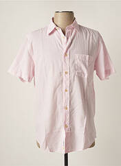 Chemise manches courtes rose STAR CLIPPERS pour homme seconde vue