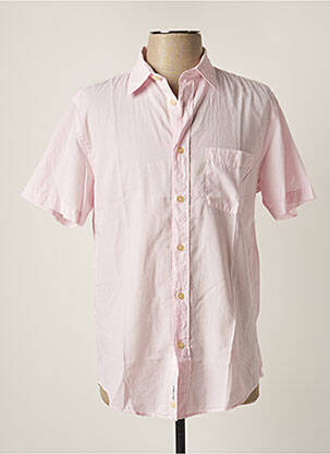 Chemise manches courtes rose STAR CLIPPERS pour homme