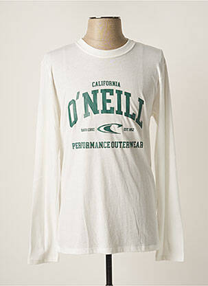 T-shirt blanc O'NEILL pour homme