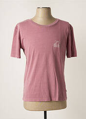 T-shirt rose QUICKSILVER pour homme seconde vue