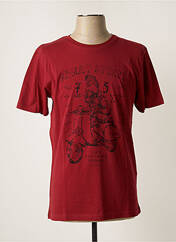 T-shirt rouge CLOSE-UP pour homme seconde vue