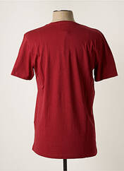 T-shirt rouge CLOSE-UP pour homme seconde vue