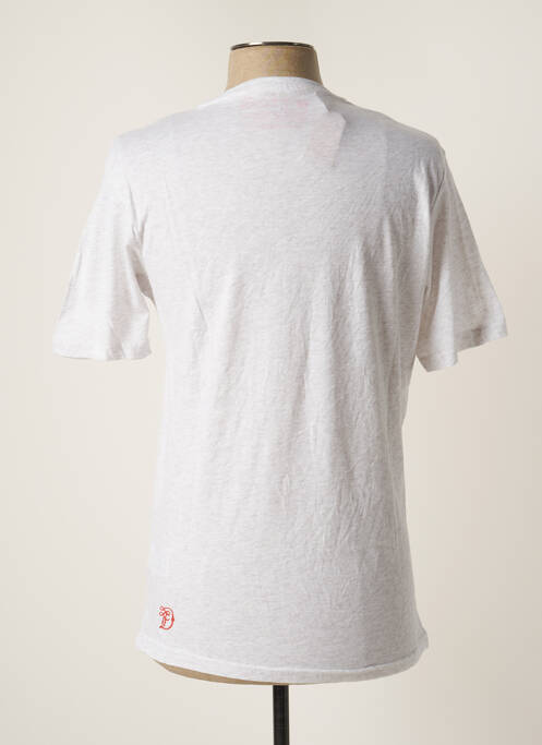 T-shirt gris TOM TAILOR pour homme