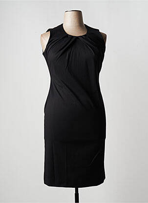 Robe mi-longue sans manche sans manche noir TRUSSARDI JEANS femme