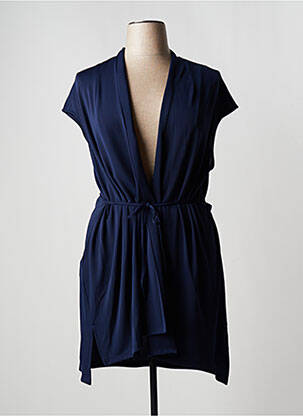 Veste casual coupe cintrée bleu ELENA MIRO femme