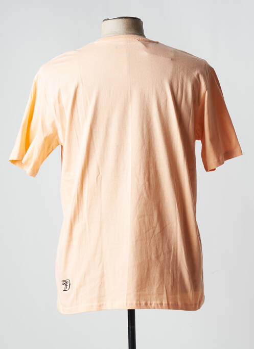 T-shirt stretch manches courtes orange TOM TAILOR homme