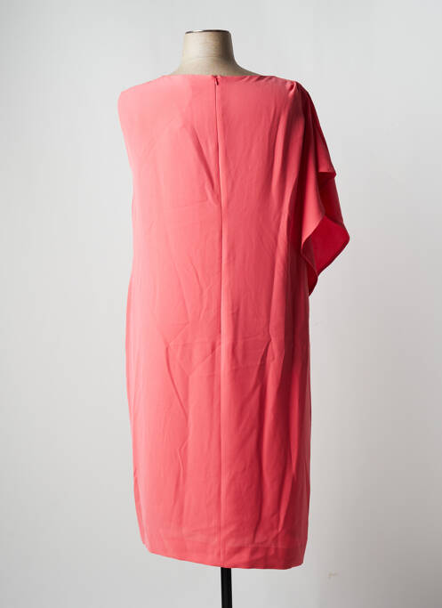 Robe mi-longue rose ELENA MIRO pour femme