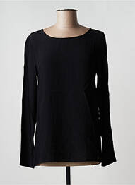 Top coupe cintrée manches longues noir TRUSSARDI JEANS femme