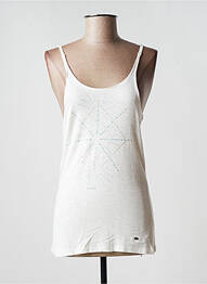 Top tissage jersey fines bretelles blanc O'NEILL femme