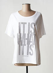 T-shirt blanc ELENA MIRO pour femme seconde vue