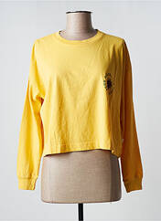 T-shirt jaune QUICKSILVER pour femme seconde vue