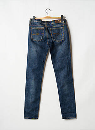 Jeans coupe slim slim taille basse bleu TRUSSARDI JEANS femme
