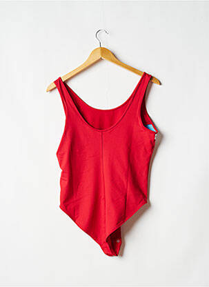 Body sérigraphie sans manche rouge LEVI'S femme
