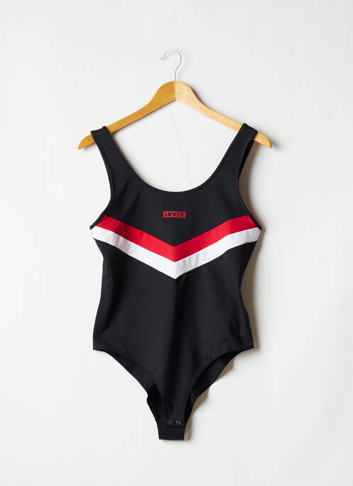 Body sérigraphie sans manche noir LEVIS femme