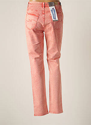 Pantalon slim taille haute taille haute rouge TRUSSARDI JEANS femme
