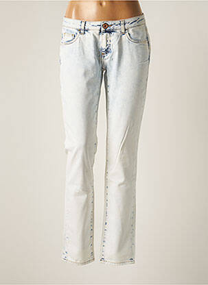 Jeans coupe slim slim taille basse bleu TRUSSARDI JEANS femme