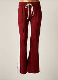 Jogging taille haute taille haute rouge SWEET PANTS femme